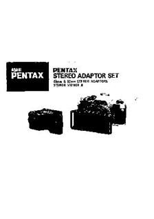 Pentax Stereo manual. Camera Instructions.